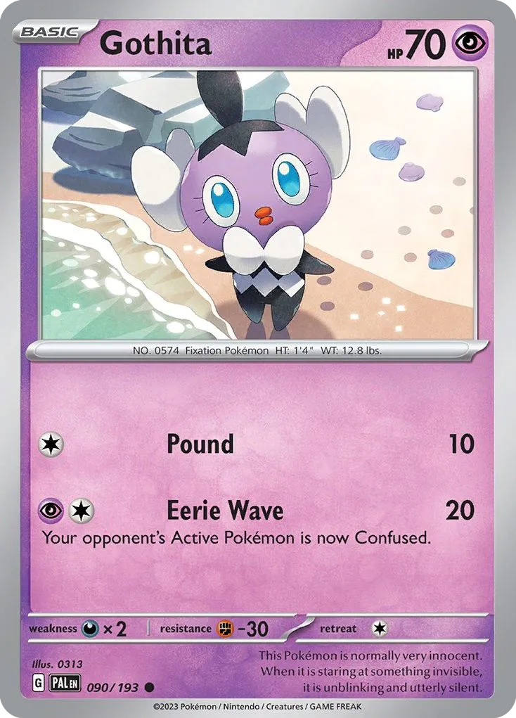 Gothita — SV02: Paldea Evolved — Pokemon