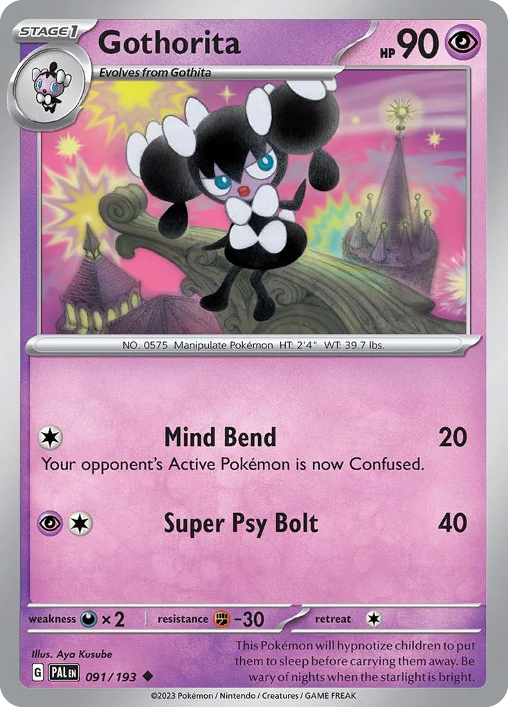 Gothorita — SV02: Paldea Evolved — Pokemon
