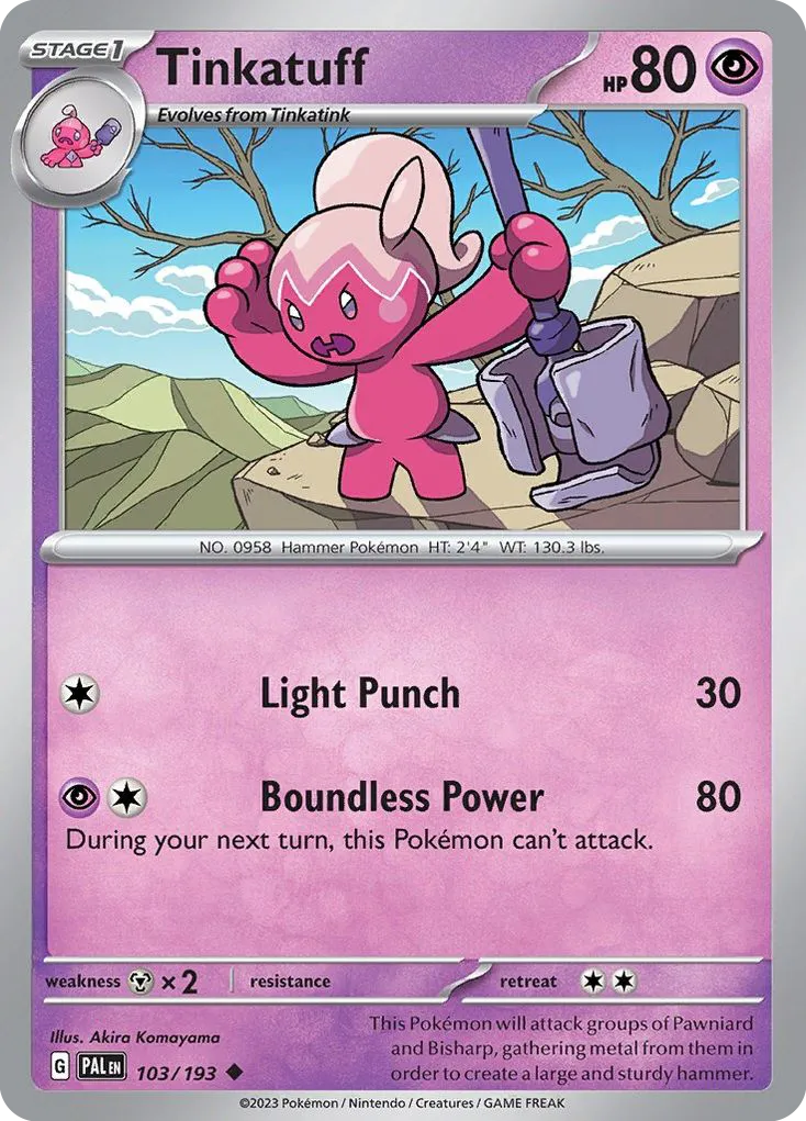 Forgella — SV02: Paldea Evolved — Pokemon