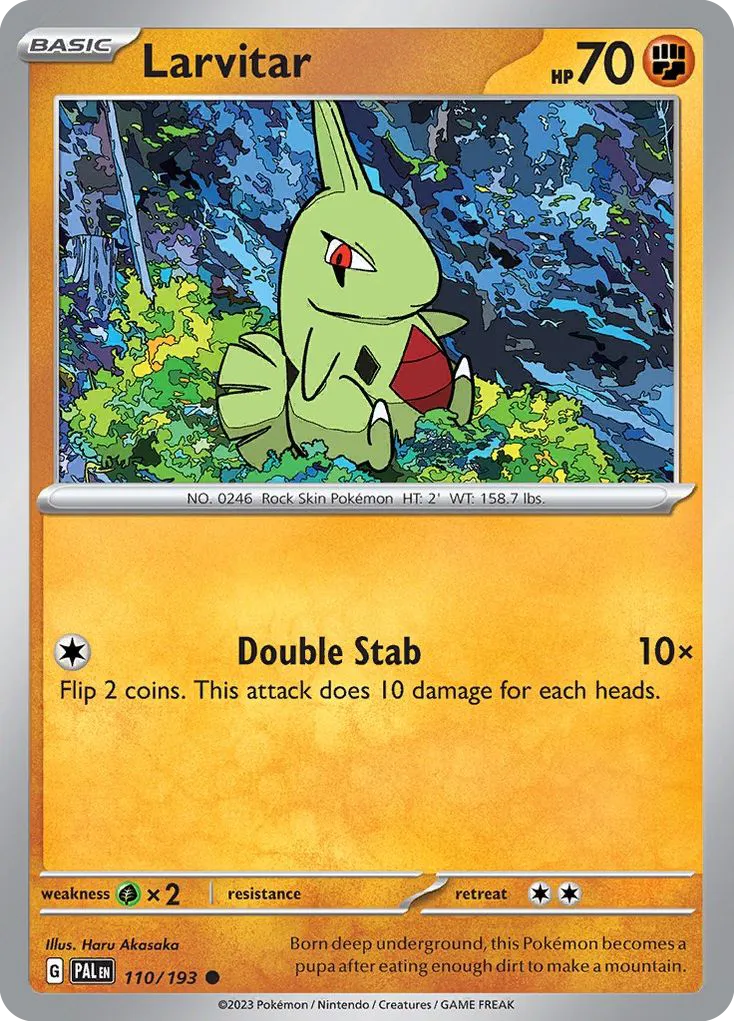 Larvitar — SV02: Paldea Evolved — Pokémon