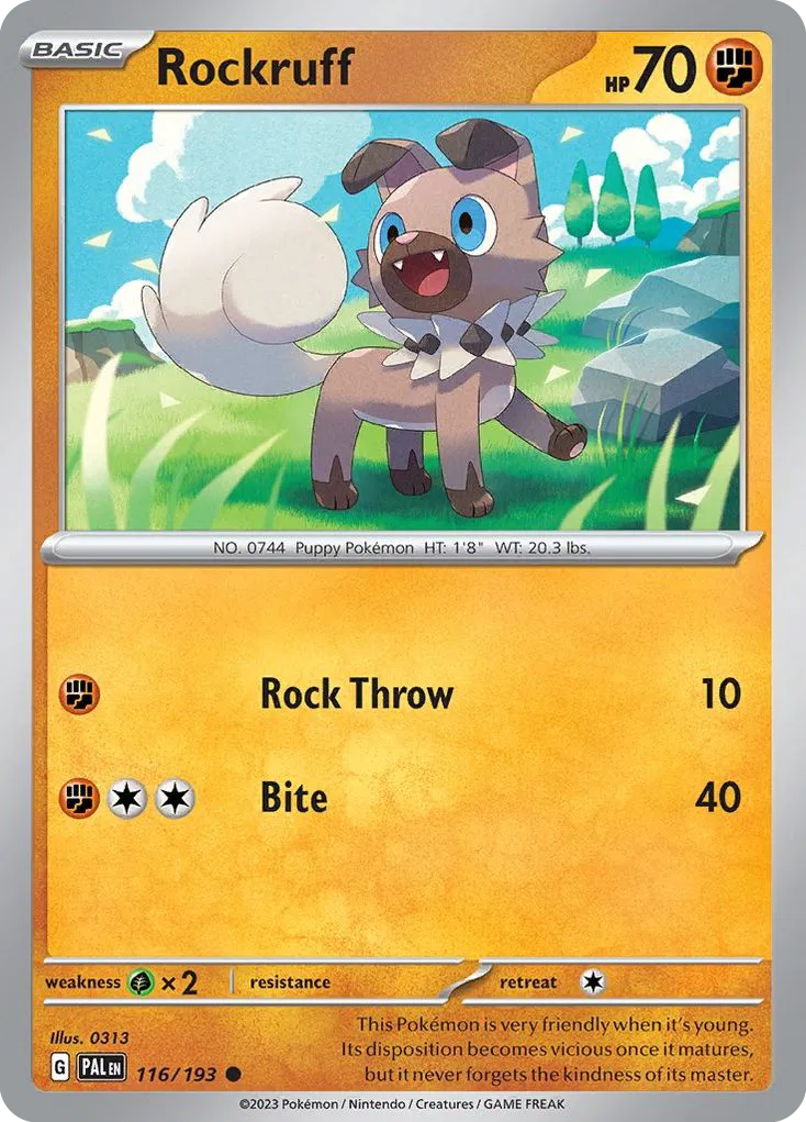 Rocabot — SV02: Paldea Evolved — Pokémon
