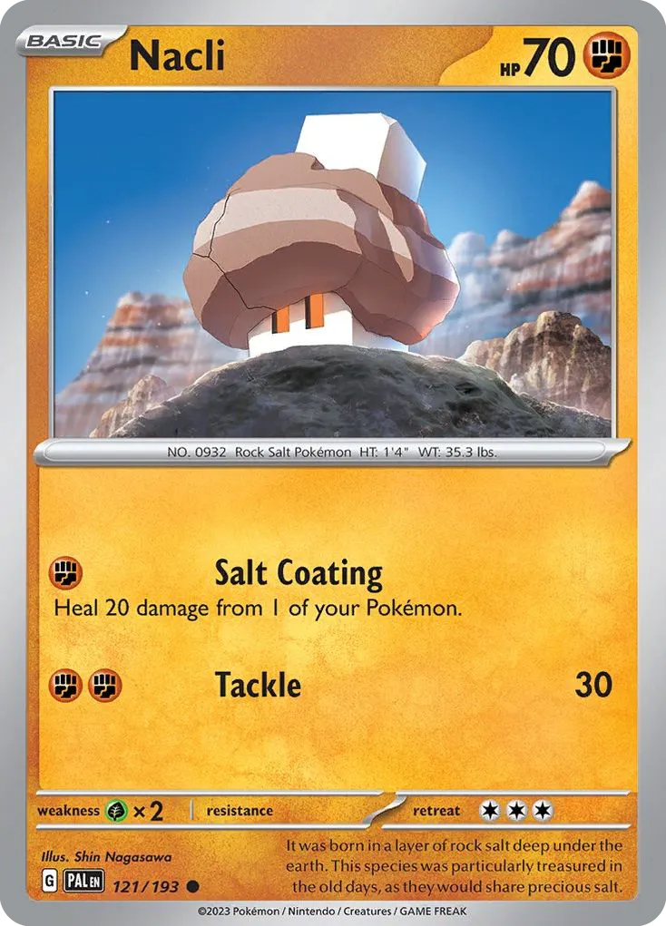 Nacli — SV02: Paldea Evolved — Pokémon