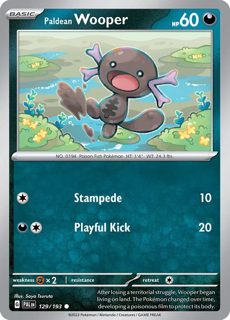 Axoloto de Paldea from SV02: Paldea Evolved - Pokemon