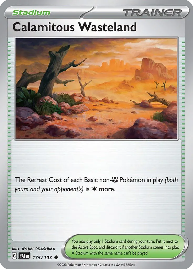 Terres Arides de Désastre — SV02: Paldea Evolved — Pokémon