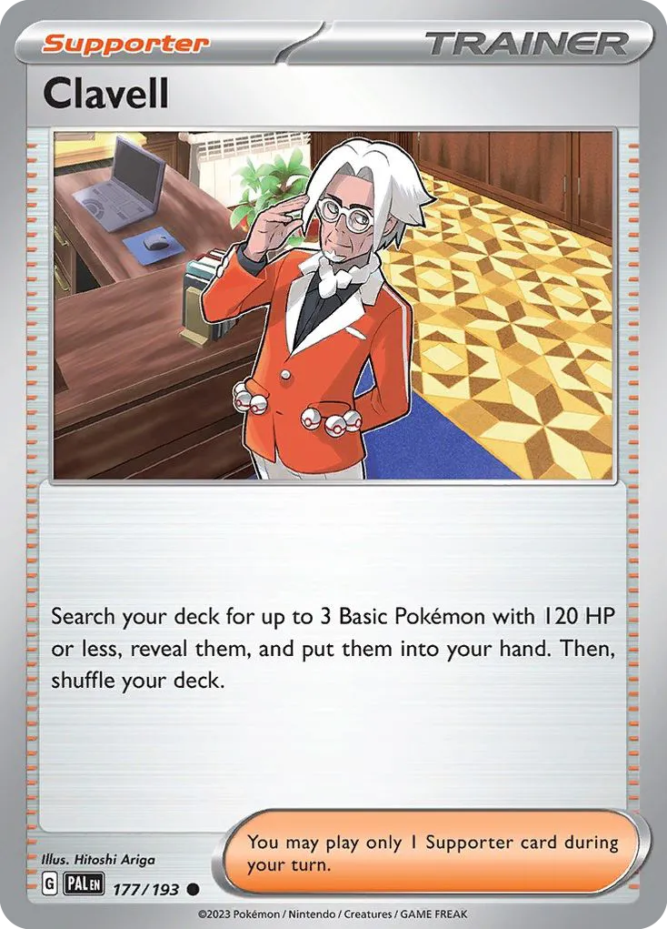 Clavel — SV02: Paldea Evolved — Pokémon