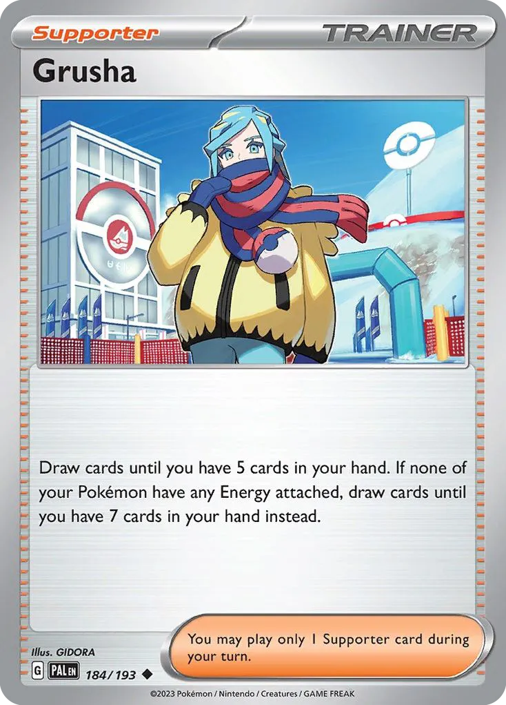 Grusha — SV02: Paldea Evolved — Pokémon