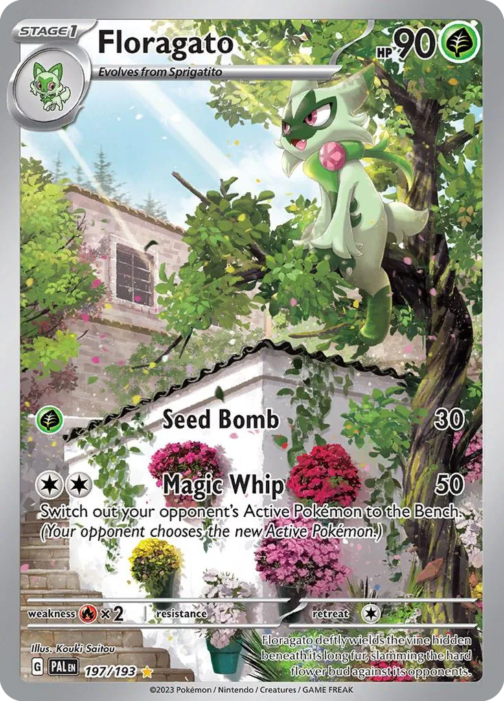 Floragato — SV02: Paldea Evolved — Pokémon