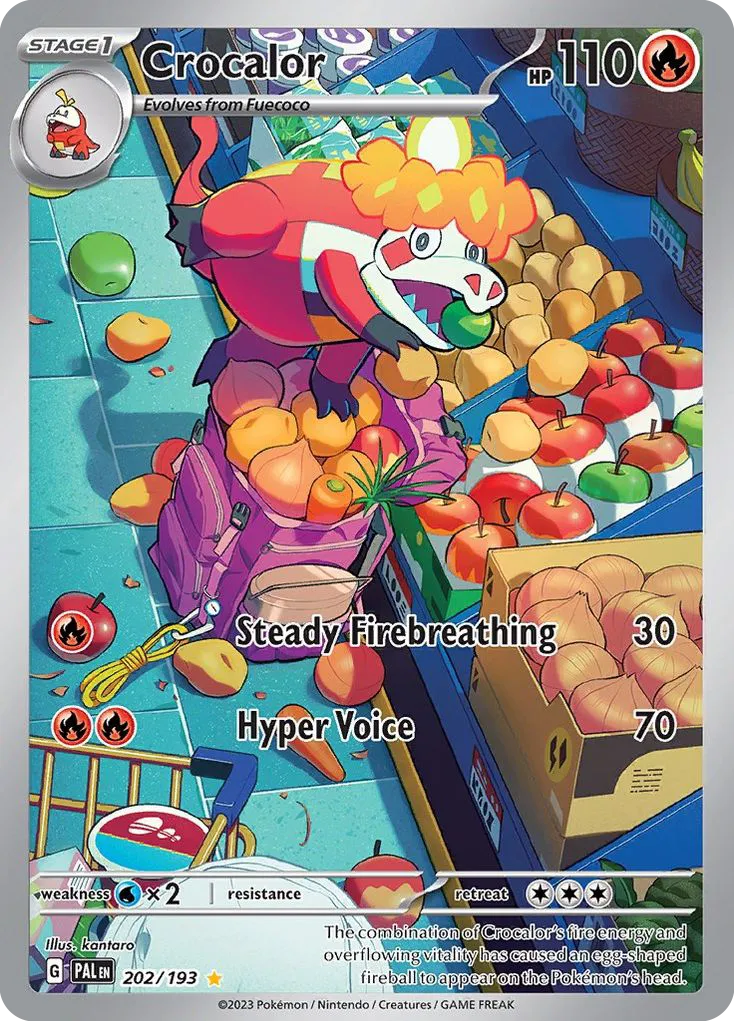 Crocalor — SV02: Paldea Evolved — Pokémon