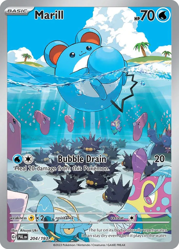Marill — SV02: Paldea Evolved — Pokémon