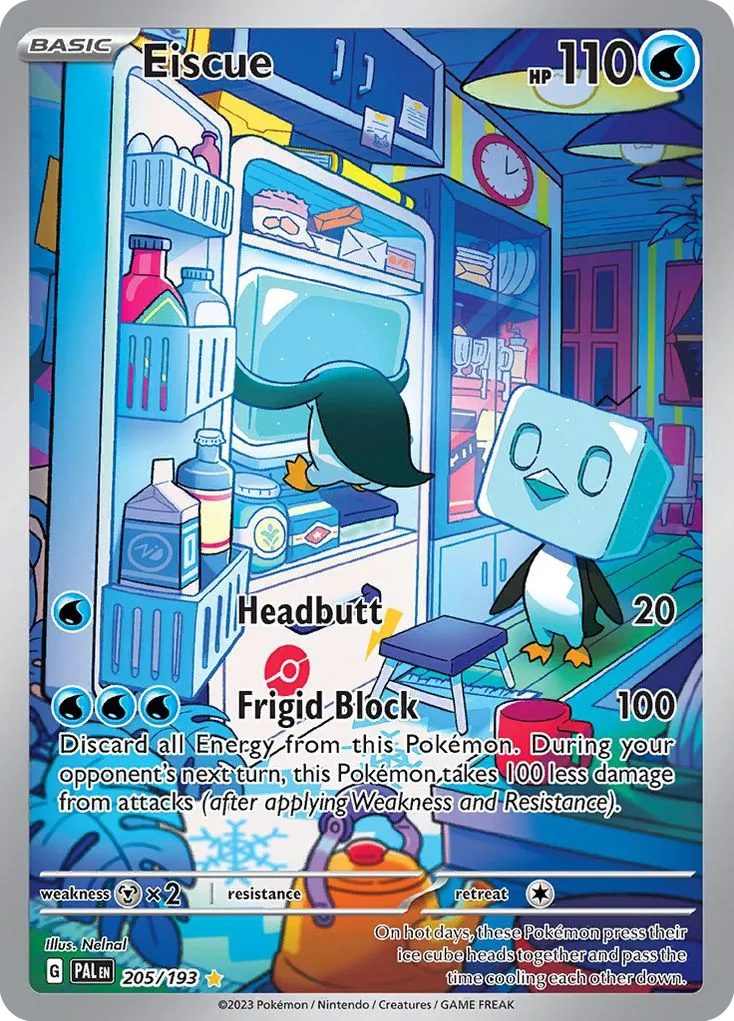 Eiscue — SV02: Paldea Evolved — Pokémon