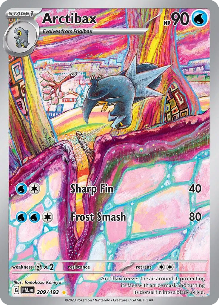 Arctibax — SV02: Paldea Evolved — Pokémon