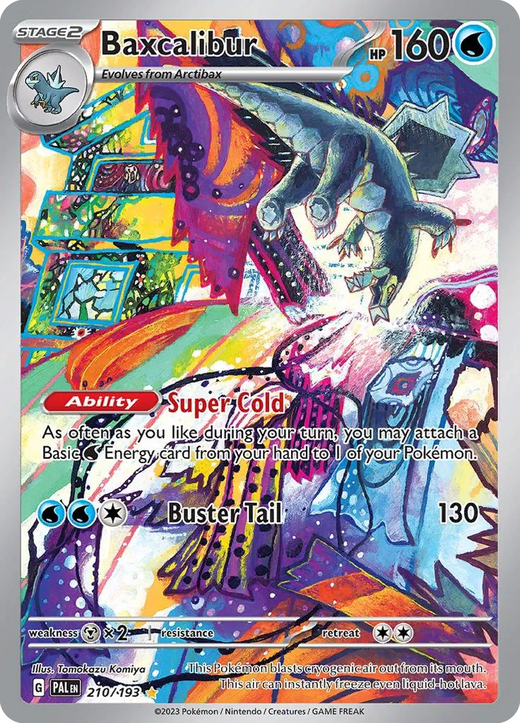 Baxcalibur — SV02: Paldea Evolved — Pokémon
