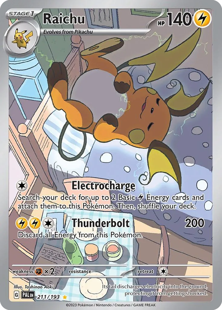 Raichu — SV02: Paldea Evolved — Pokémon