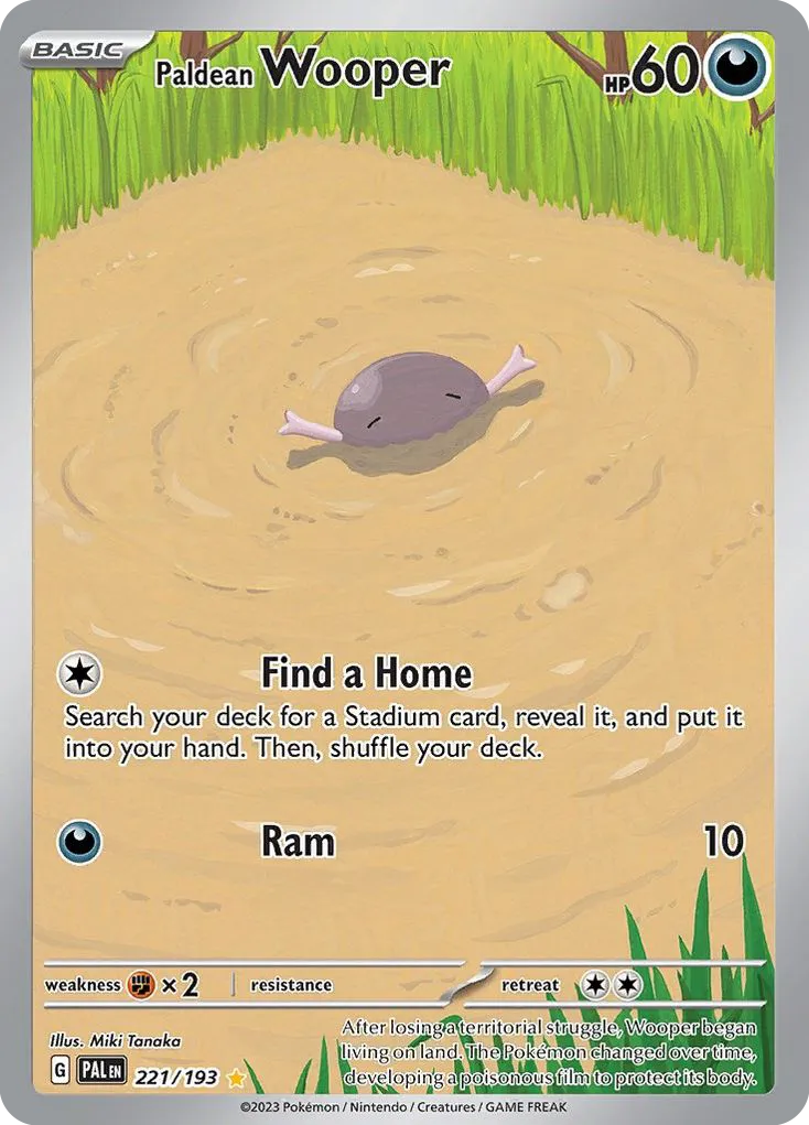 Paldean Wooper — SV02: Paldea Evolved — Pokémon