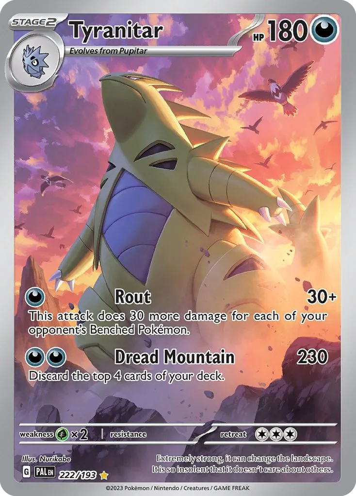 Tyranitar — SV02: Paldea Evolved — Pokémon