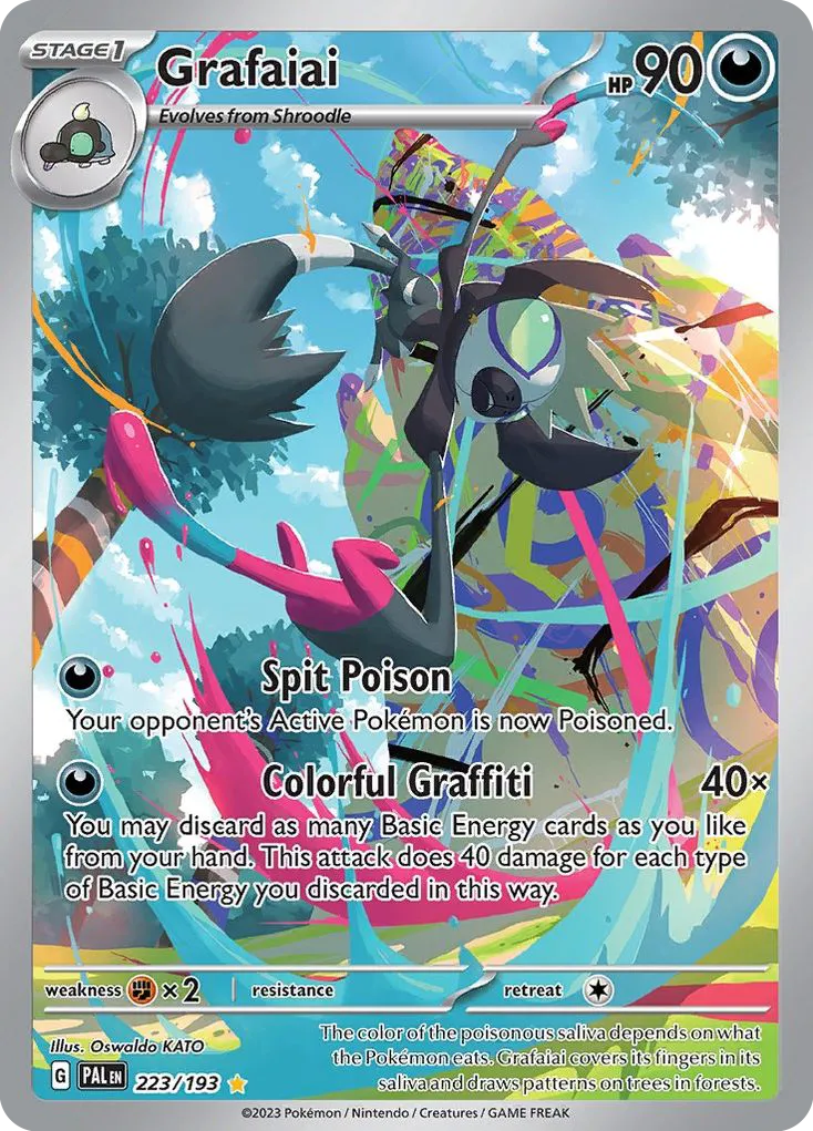 Grafaiai — SV02: Paldea Evolved — Pokémon