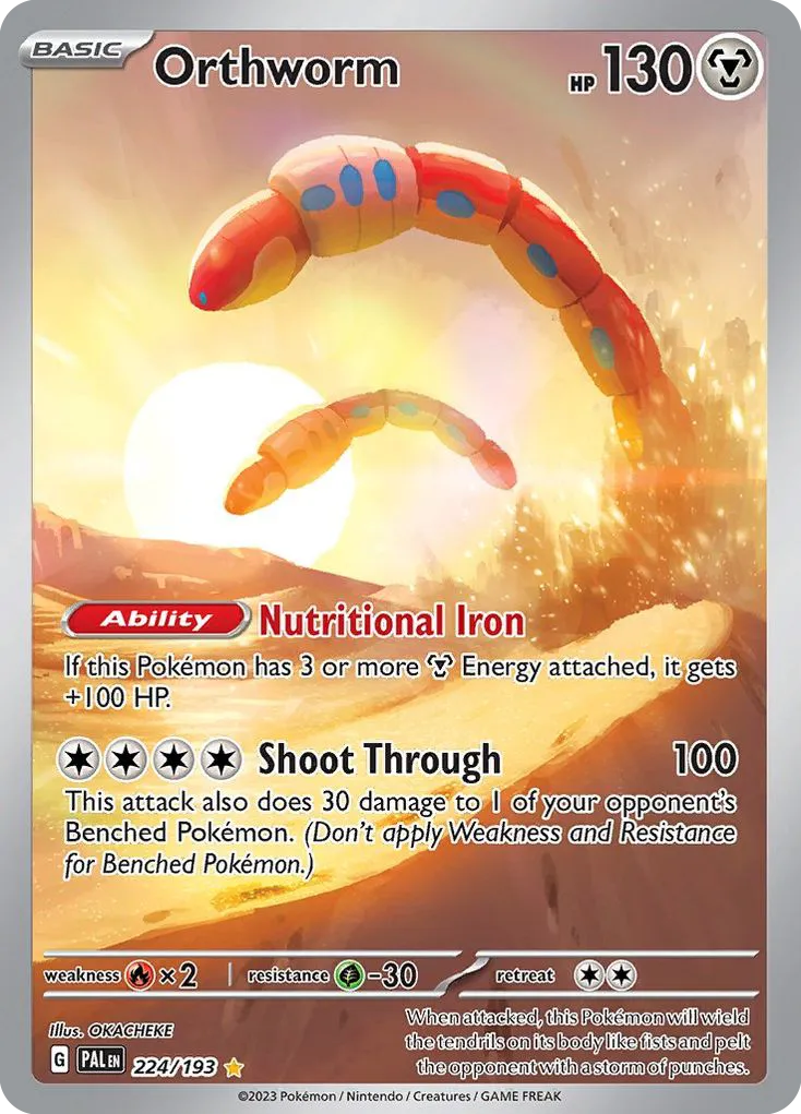 Orthworm — SV02: Paldea Evolved — Pokémon