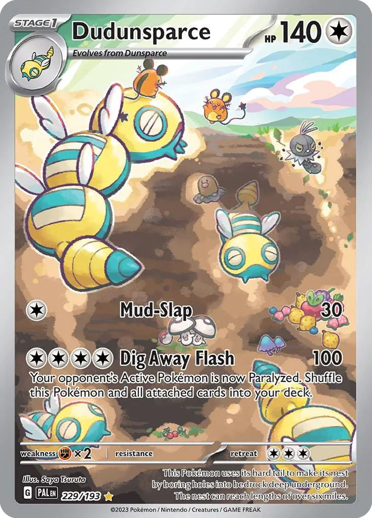 Dudunsparce — SV02: Paldea Evolved — Pokémon