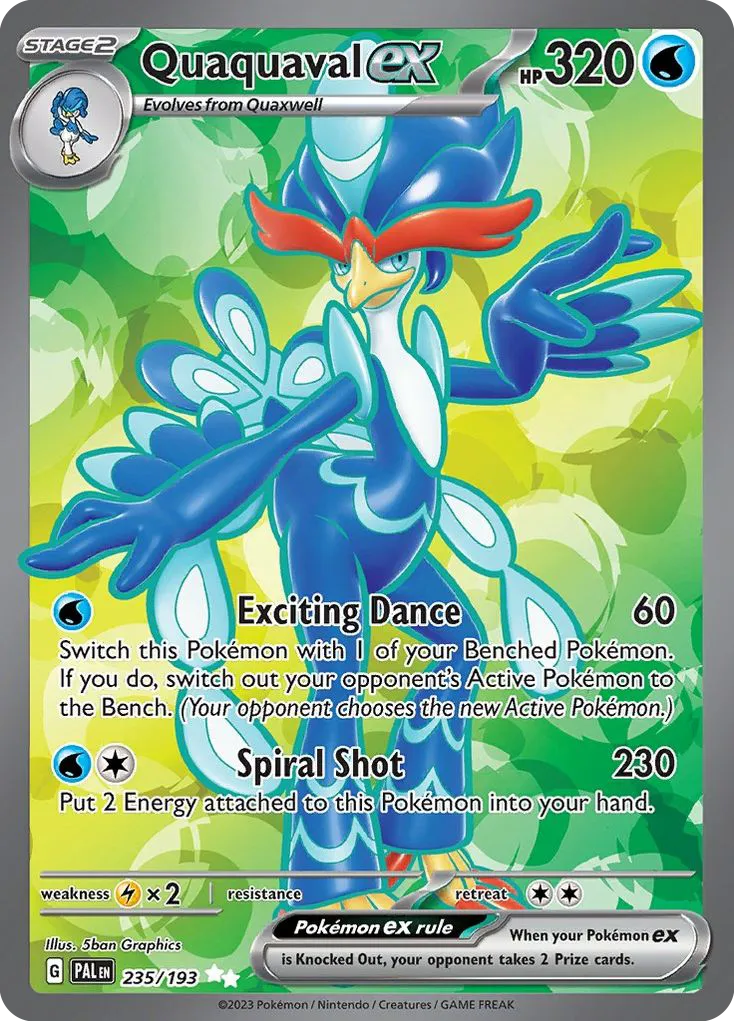 Palmaval ex — SV02: Paldea Evolved — Pokemon