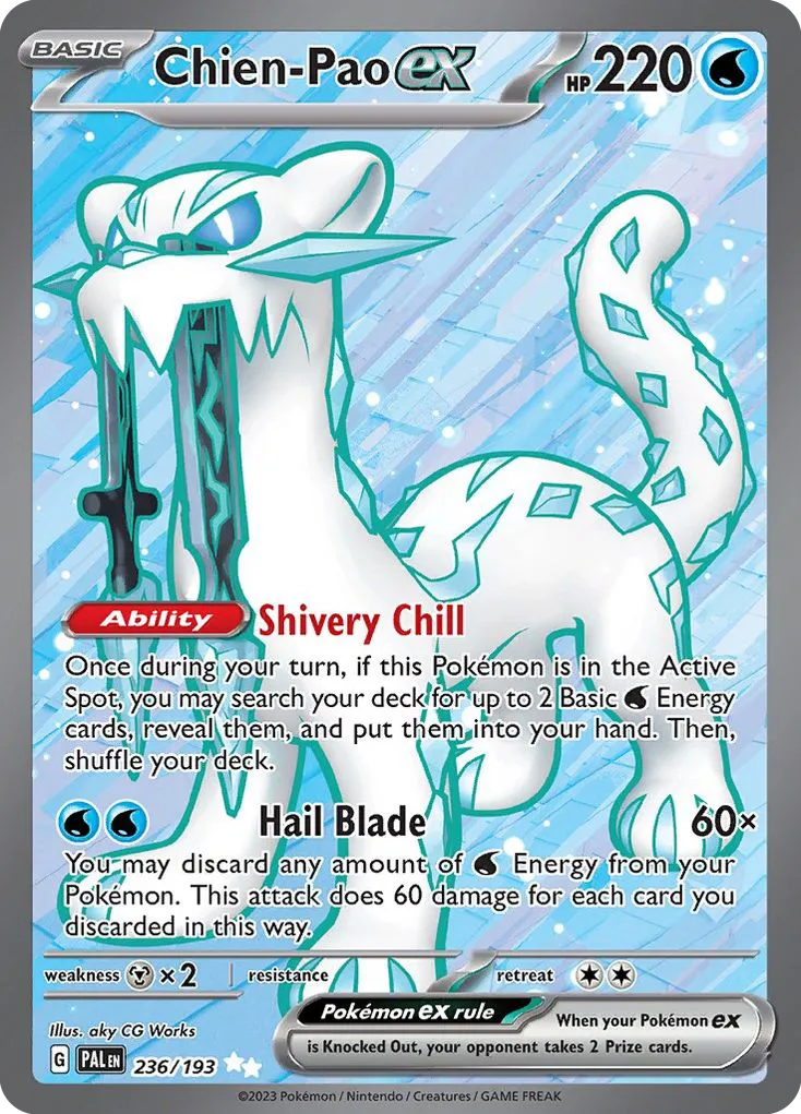Baojian ex — SV02: Paldea Evolved — Pokemon