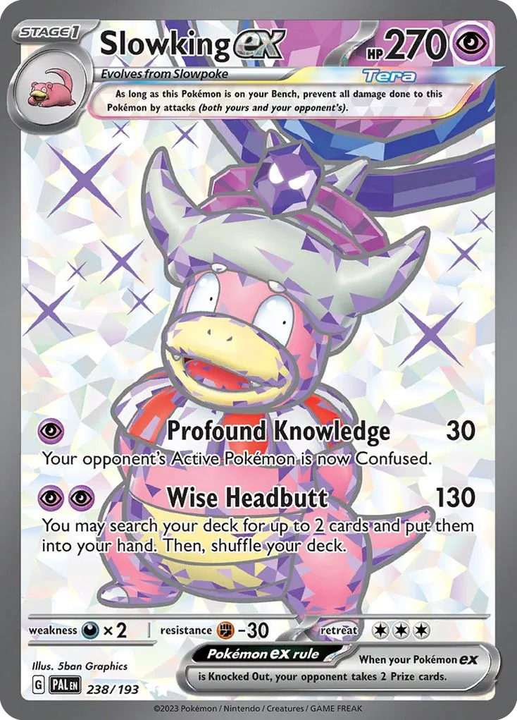 Slowking ex — SV02: Paldea Evolved — Pokémon