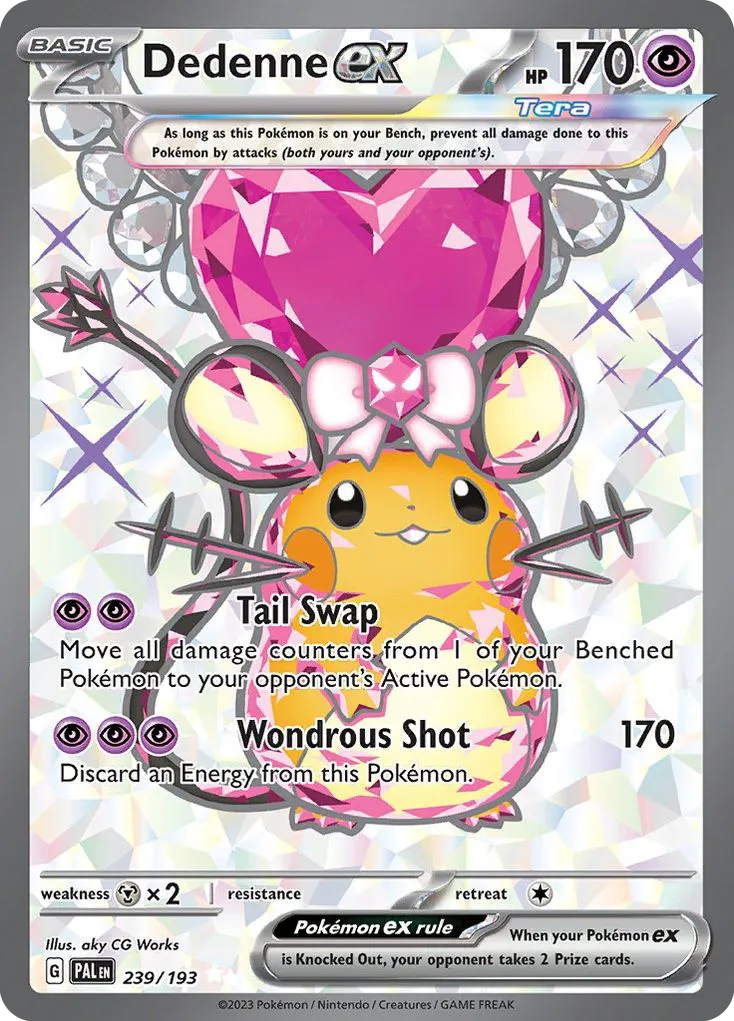 Dedenne ex — SV02: Paldea Evolved — Pokemon