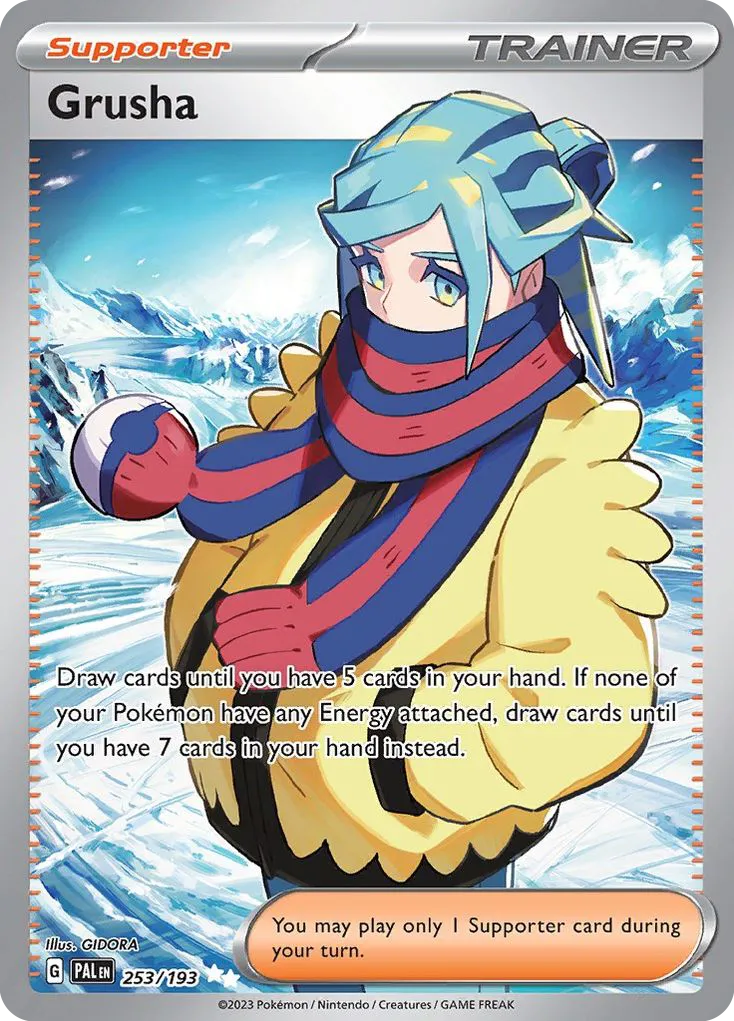 Grusha — SV02: Paldea Evolved — Pokemon