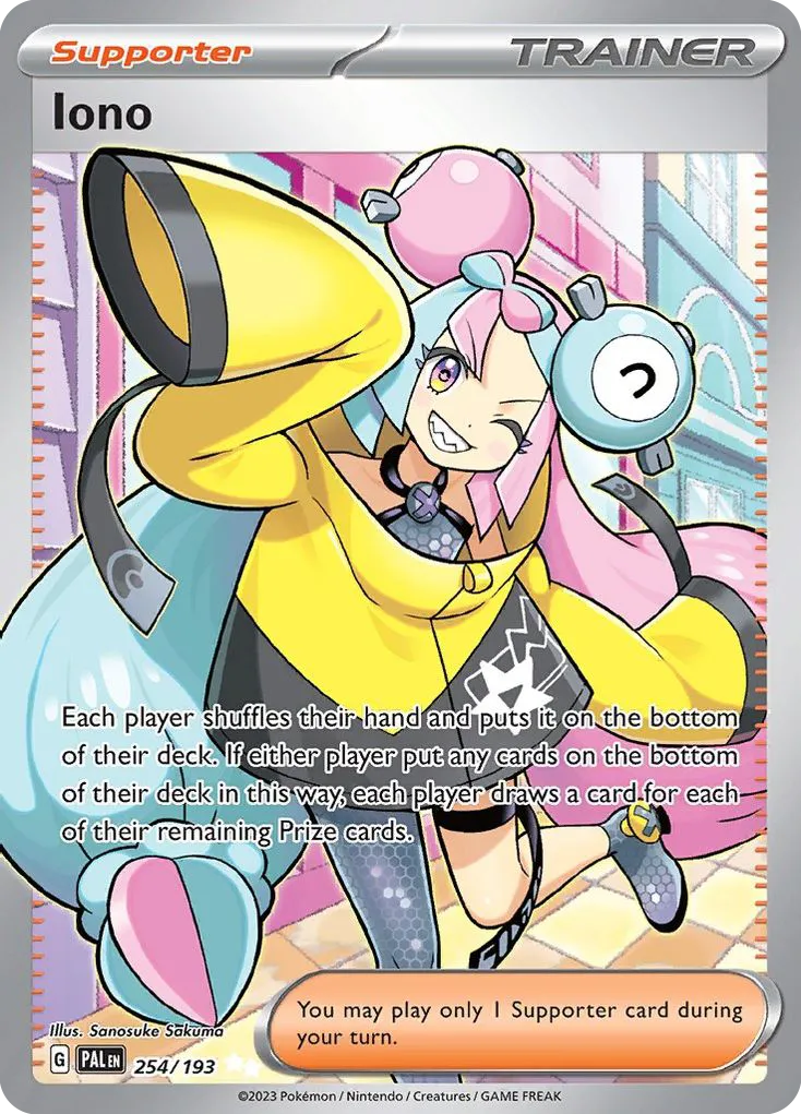 Iono — SV02: Paldea Evolved — Pokémon