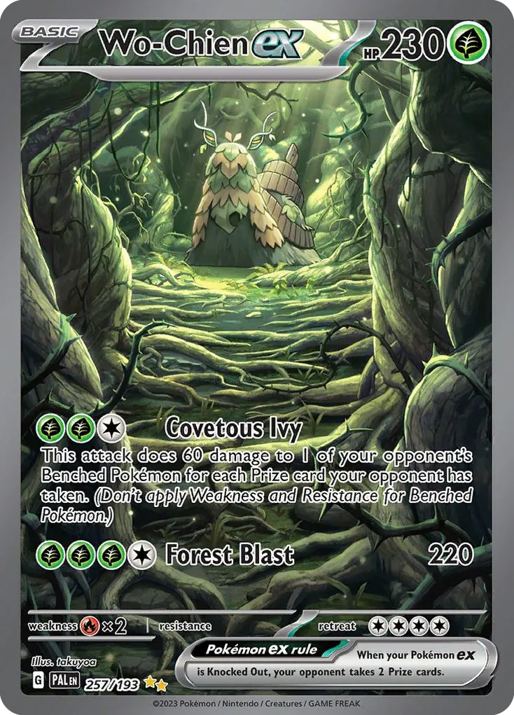 Wo-Chien ex — SV02: Paldea Evolved — Pokémon