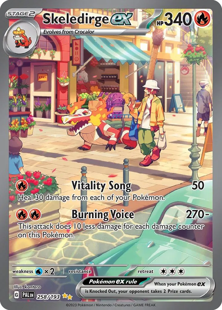 Skeledirge ex — SV02: Paldea Evolved — Pokémon