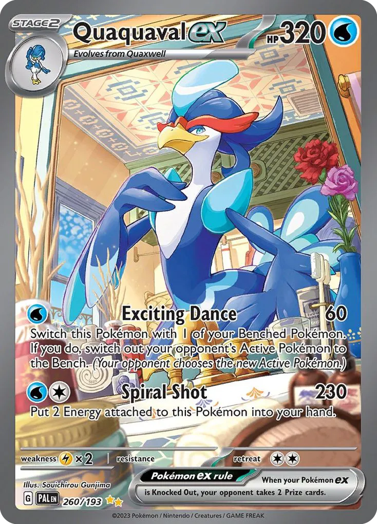 Quaquaval ex — SV02: Paldea Evolved — Pokémon