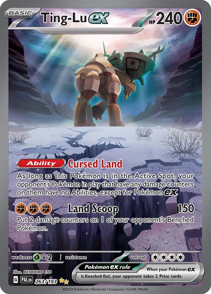 Dinglu ex from SV02: Paldea Evolved - Pokemon