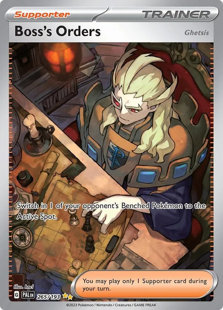 Boss's Orders — SV02: Paldea Evolved — Pokemon