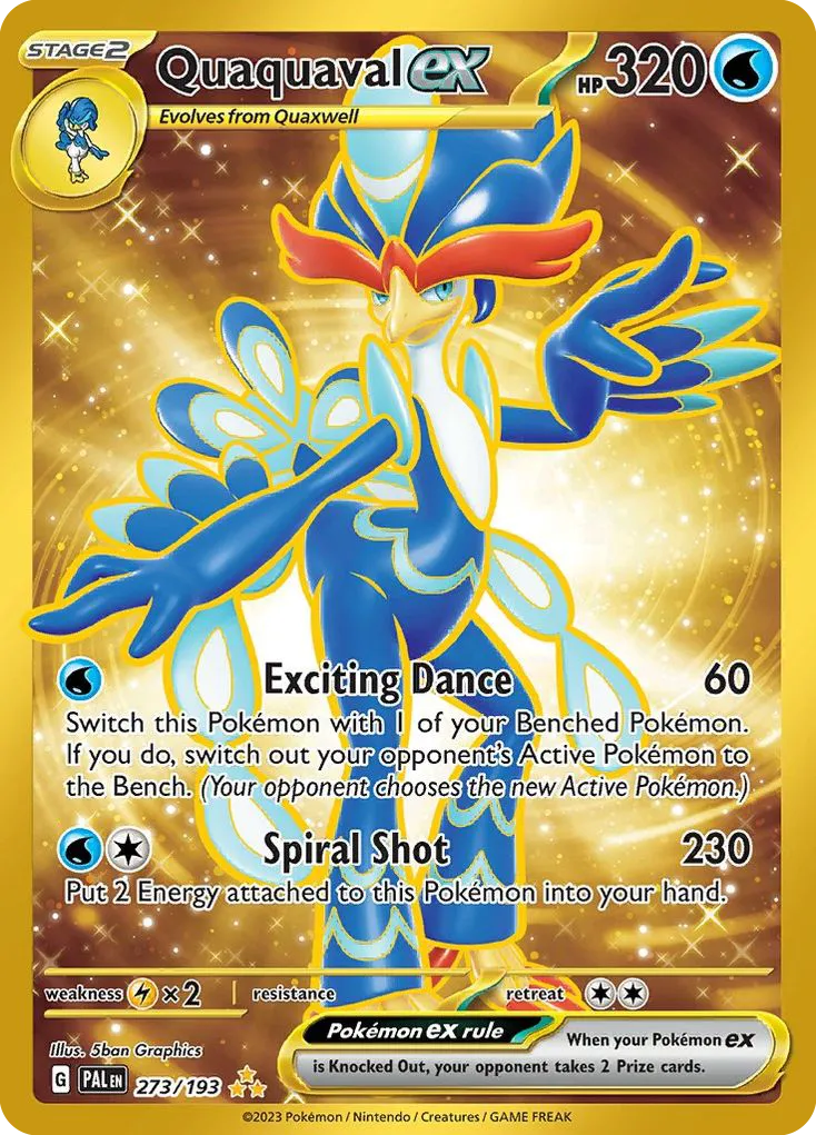 Quaquaval ex — SV02: Paldea Evolved — Pokémon