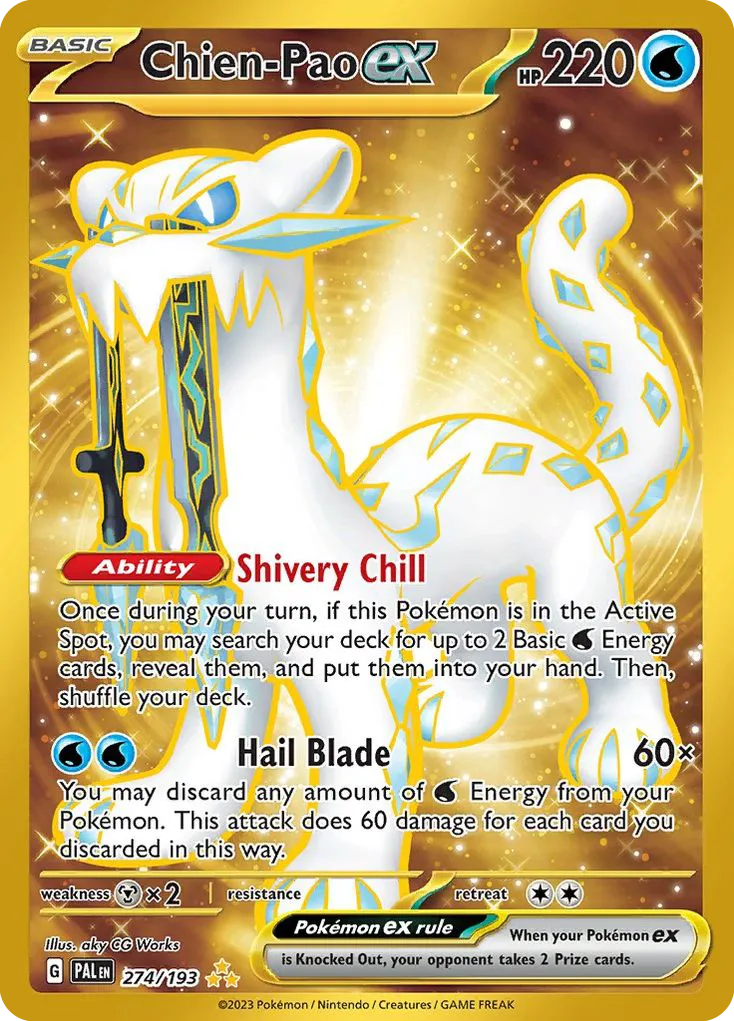 Chien-Pao ex — SV02: Paldea Evolved — Pokémon