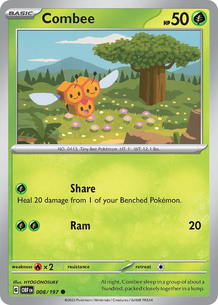 Apitrini — SV03: Obsidian Flames — Pokémon