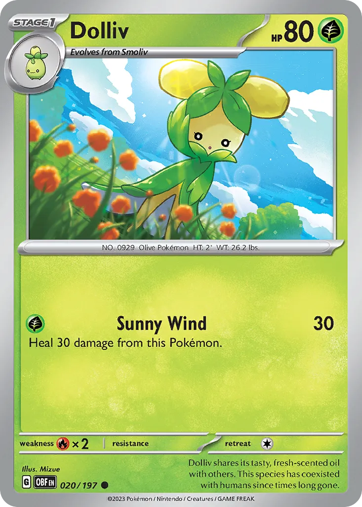 Olivado — SV03: Obsidian Flames — Pokémon