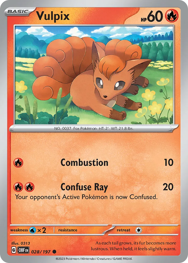 Goupix — SV03: Obsidian Flames — Pokémon