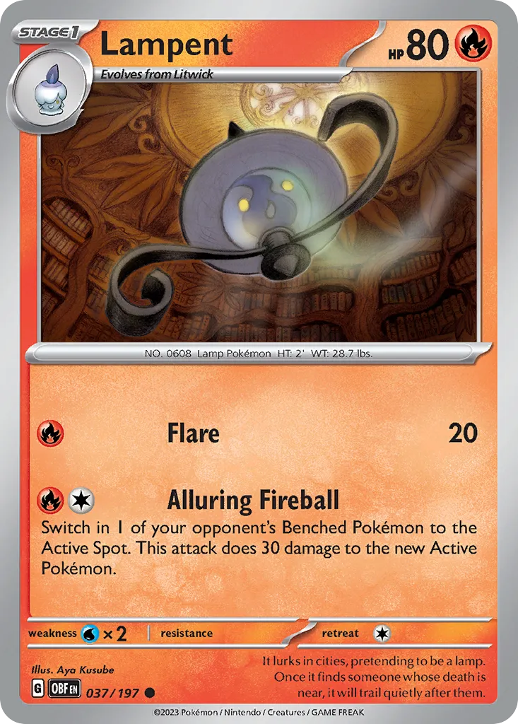 Mélancolux — SV03: Obsidian Flames — Pokemon