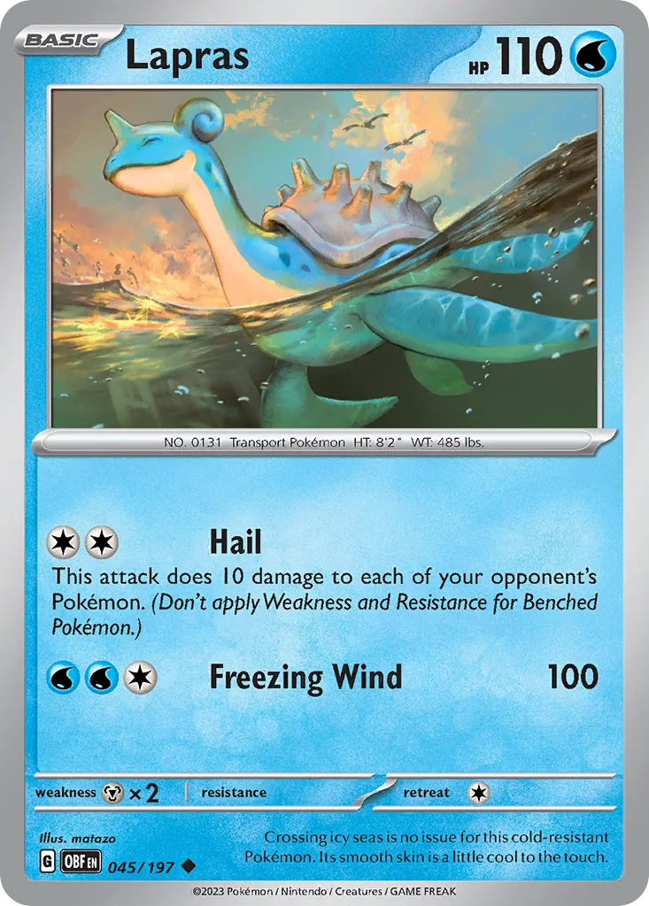Lokhlass — SV03: Obsidian Flames — Pokemon