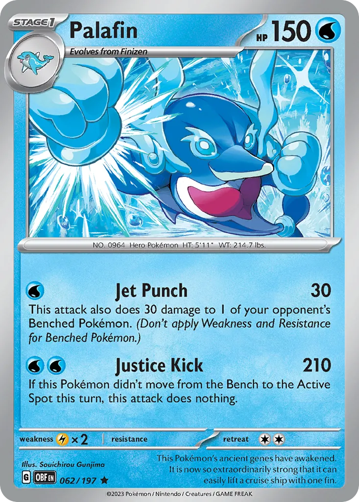 Palafin — SV03: Obsidian Flames — Pokémon