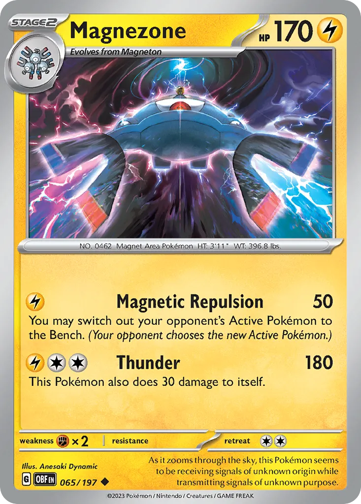 Magnézone — SV03: Obsidian Flames — Pokémon