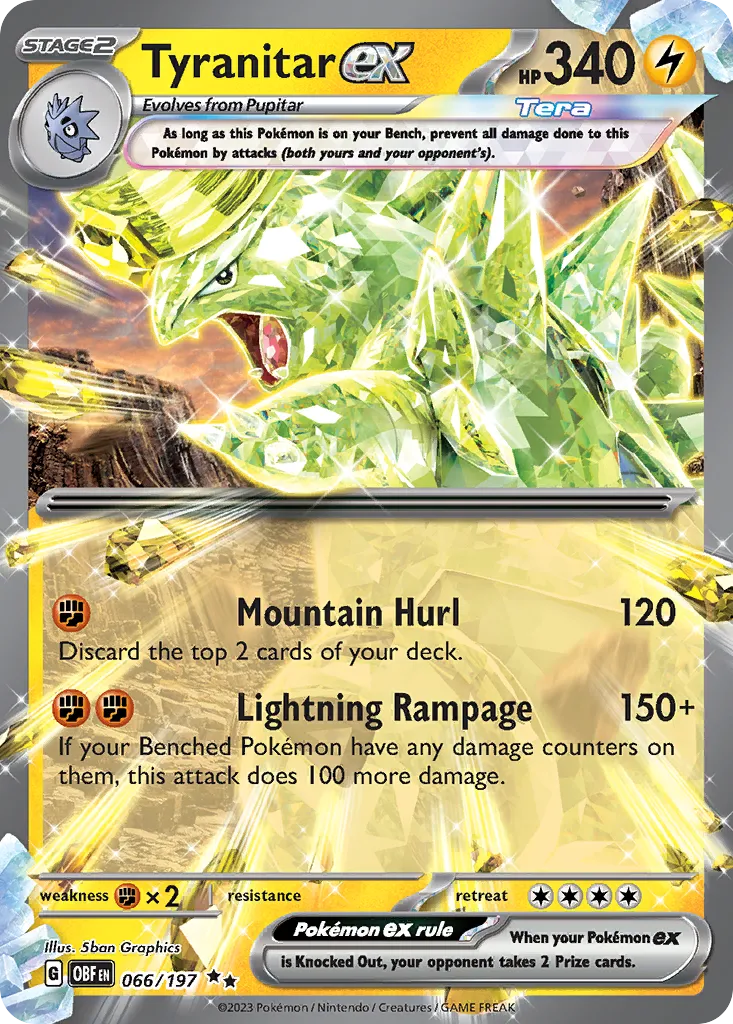 Tyranocif ex — SV03: Obsidian Flames — Pokemon