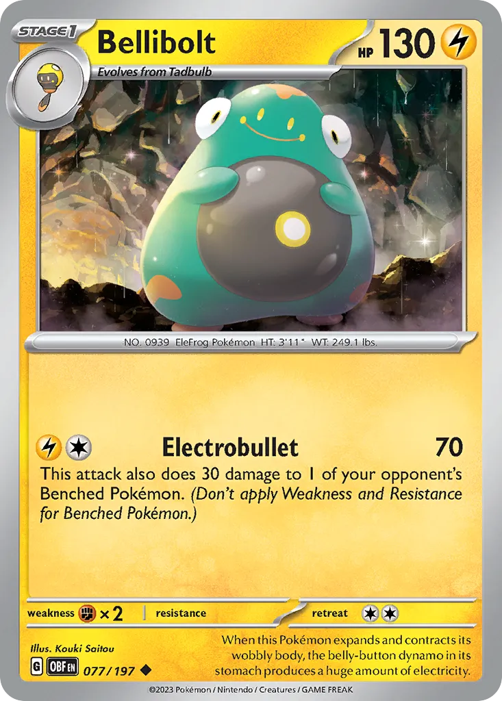 Ampibidou — SV03: Obsidian Flames — Pokémon