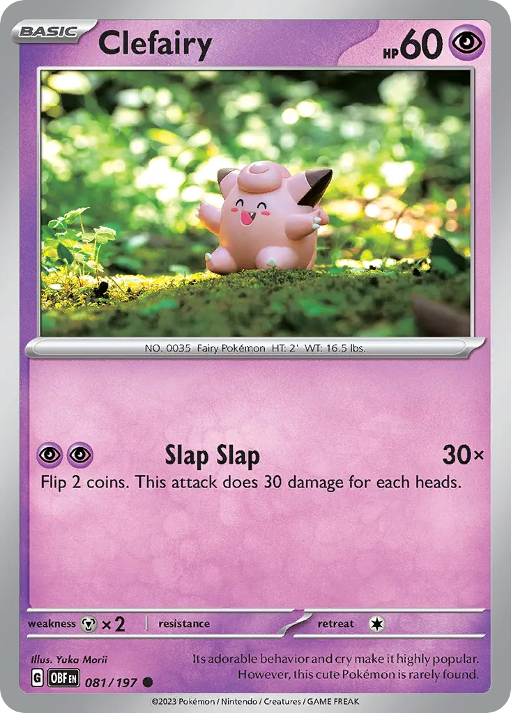 Mélofée — SV03: Obsidian Flames — Pokémon