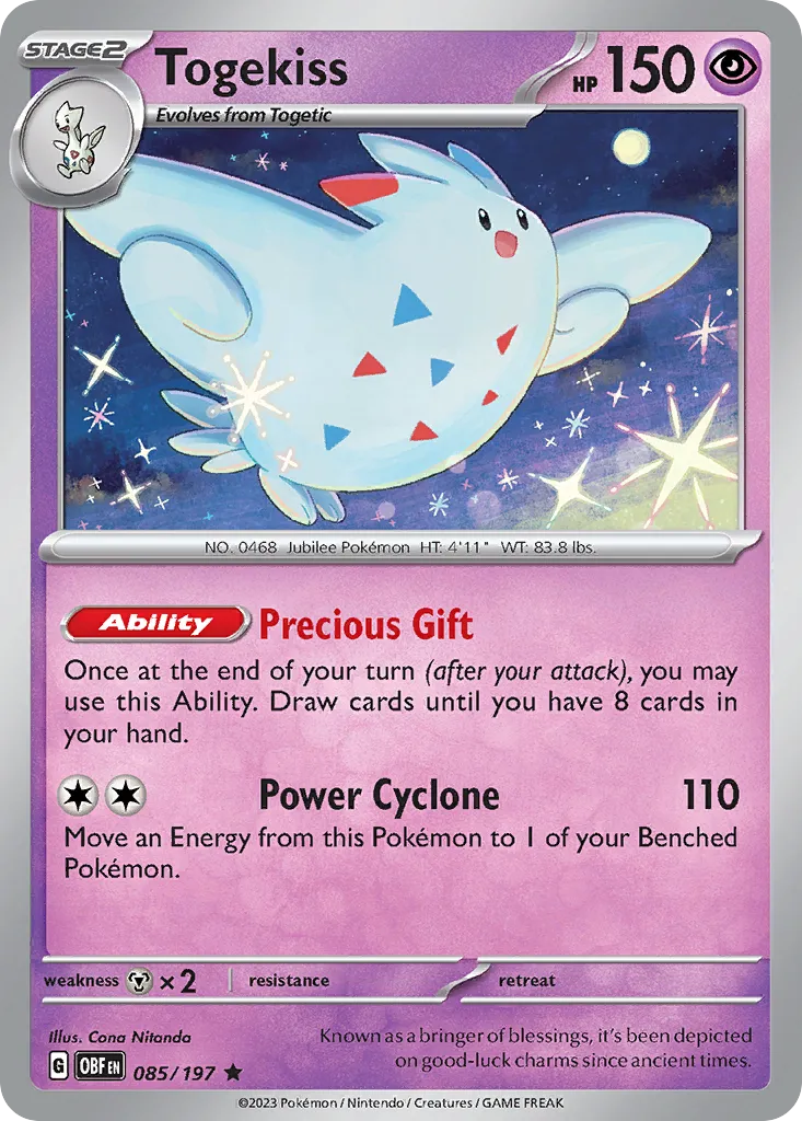 Togekiss — SV03: Obsidian Flames — Pokémon