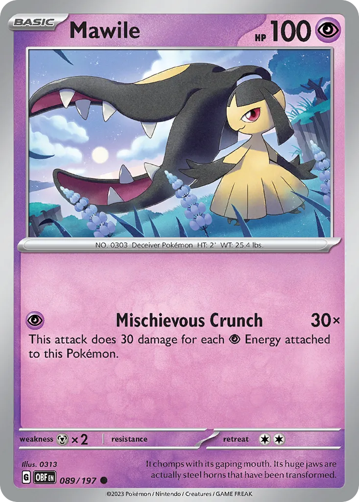Mysdibule — SV03: Obsidian Flames — Pokémon