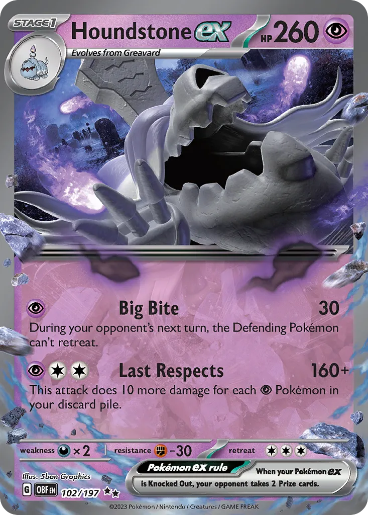 Tomberro ex — SV03: Obsidian Flames — Pokémon