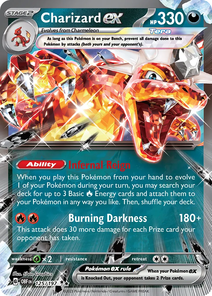 Charizard ex — SV03: Obsidian Flames — Pokemon