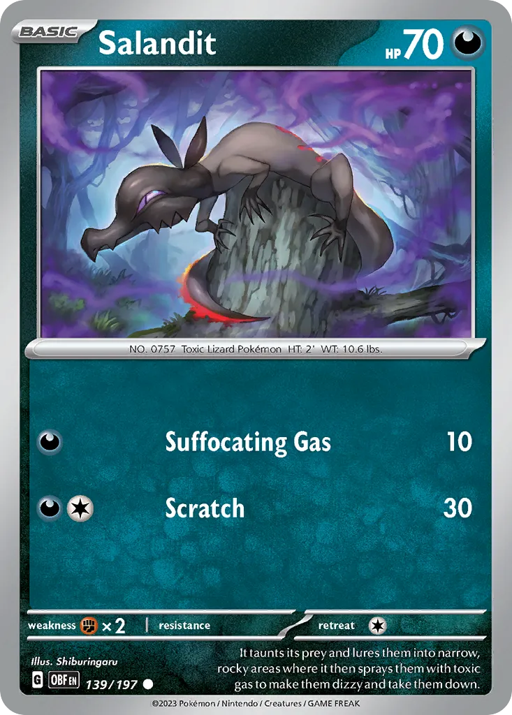 Tritox — SV03: Obsidian Flames — Pokémon